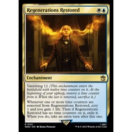 WHO_151 Regenerations Restored MTG Magic: The Gathering: Doctor Who Rare