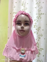 jilbab instan anak preloved