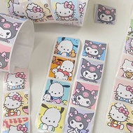 Sanrio Sticker Roll 200 Pieces Style Stickers The Decoration Is Very Cute. Kiromi Kitty Cinnamon