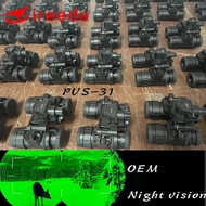 DA-PVS31 FOM1400-1600 Night Vision Binocular Uses  Green Fluorescent Gen2+ Gen3 Pvs31 Night Vision