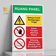 SAFETYSIGN K3 - PANEL AREA + 3mm ACP PLATE