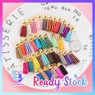 36 color Keychain Tassel Acrylic Keychain Blanks Keychain Rings Bulk for DIY Keychain Key Rings Craf