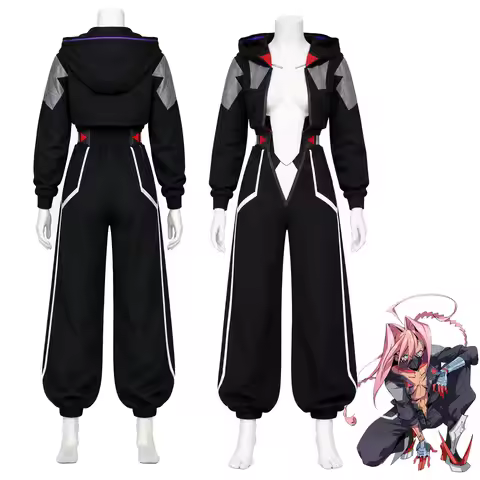 Anime Cyberpunk Edgerunners 2 Taliya Yang Cosplay Costume Uniform Hooded Jacket Role Play Outfit Hal