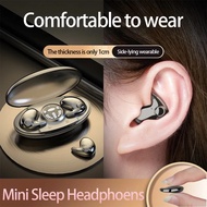Smallest Sleep Invisible Stereo Earbuds Mini Hidden Work Headphone Auricular Earphones Wireless Blue