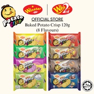 [SG Local Stock] 120g Win2 Potato Crisp(6pktsx20g)| Potato Chips | Kerepek | Snacks |Convenient Pack
