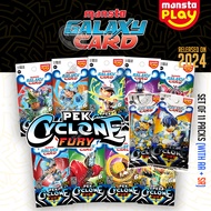BoBoiBoy Galaxy Card Kad Pek Mecha Strike Blazing Frost Heroes Unite Techno Breaker Cyclone Fury Bey