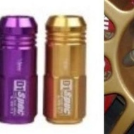 D1 SPEC Racing Hight Quality Aluminum M12 x P 1.5 Rim/Wheel D1 Lug Nut 1 Set