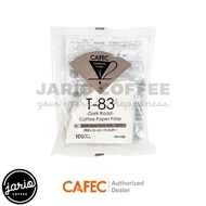 JARIO x CAFEC กระดาษกรองกาแฟ T-Series 100 แผ่น CAFEC T-Series Roasting Level Coffee Paper Filter 100