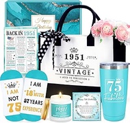 75th Birthday Gifts for Women Unique Gift for 75 Year Old Woman Cool 75 Year Old Birthday Gifts for 