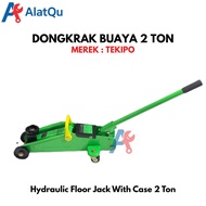 TEKIPO 2 Ton Crocodile Jack | Hydraulic Floor Jack With Case 2 Ton