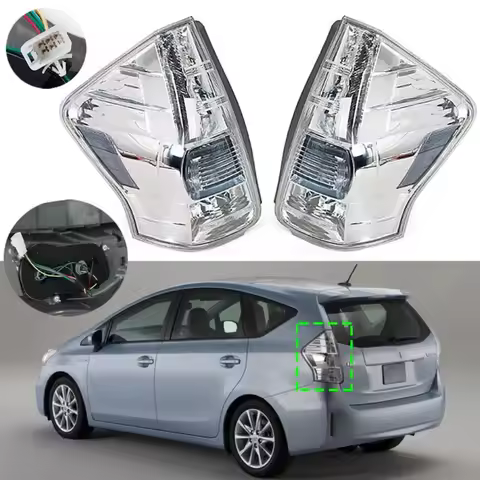 Taillamp Taillight For Toyota Prius Alpha 2012 2013 2014 Car Rear Bumper Tail Light Brake Stop Rever