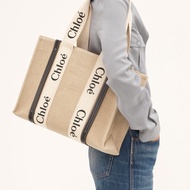 Chloe 女士 中號 Woody 單肩包均碼碼37cm*12cm*26cm