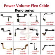 On off Power button flex For Oppo Reno Z 2 2Z 2F Reno2 F Z 3 4 5 Reno3 Reno4 Pro Reno5 Pro volume bu