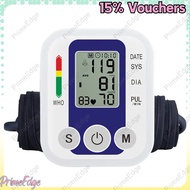 PrimeEdge Rechargeable Blood Pressure Digital Monitor Original Arm Type Accurate Meter Large