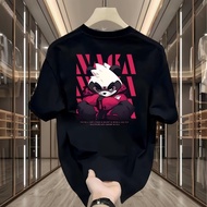 S-5XL 2024 Summer New American Style Street Fashion Cotton Round Neck Short Sleeve T-shirt for Men L