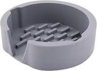 Gosknor Sponge Holder Compatible with Scrub Daddy Sponge, 5.24x5x1.65in Silicone Sink Dish Sponge Ra