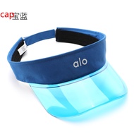 Alo Yoga Topless Hat Womens Sun Protection Sun Shade Visor Sun Hat Outdoor Sports Mens And Womens Tr