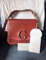 Chloe C Bag Small 焦糖色