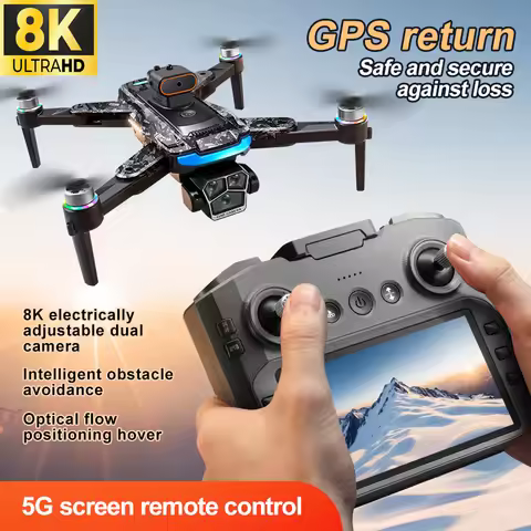 New A14 Pro Max Gps Drone Brushless Screen Control Obstacle Avoidance Optical Flow Intelligent Remot