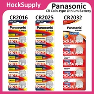 [MOQ 20] Panasonic CR2016 CR2025 CR2032 Lithium Battery 3V