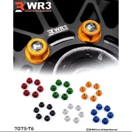 WR3 M10 ZX25 ZX25R R25 CBR250 Ninja250 R6 CBR600 R1 ZX636 ZX6R Z900 Z1000 ZX10 gear bolt nut