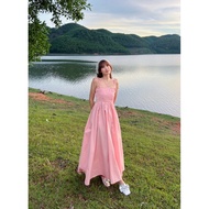 Dahlia Dahlia Dahlia | Marlowe Deess | Long 2-strap dress with shoulder straps