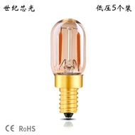 12v Low Voltage Bulb 24v Edison Energy Saving E12E14 Screw T22 DC DC Low Voltage Mini Small Bulb