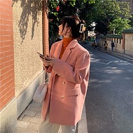 Áo khoác dạ nữ dáng Blazer/Vest form rộng thời trang ulzzang Hàn Quốc cao cấp - Hàng trần bông siêu 
