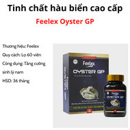 Viên uống hàu biển Feelex Oyster GP tăng cường sinh lý nam giớicải thiện tinh trùng chống xuất tinh 
