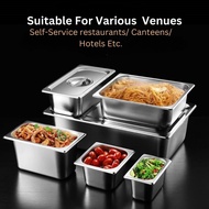 Stainless Steel GN Pan Food Pan Food Tray Buffet Tray/ Tray Buffet Tray Makanan Tray Kenduri