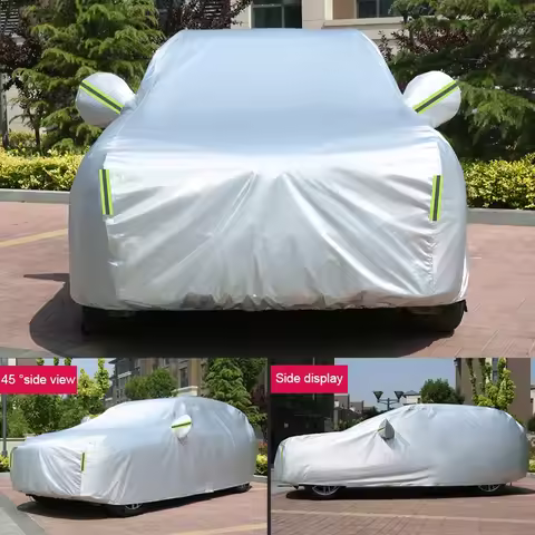 Single Layer Car Cover For Hyundai Accent Solaris Elantra Avante Grandeur Sonata Veloster I10 I20 I3
