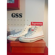 CONVERSE CHUCK TAYLOR HI 70 SNEAKERS UK8 WHITE BRAND NEW