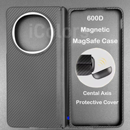 【AA BEAUTIFUL】 Magnetic Carbon Fiber Case for OPPO Find N5 MagSafe Case Aramid Fiber Cover Ultra-thi