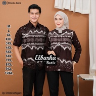 KEMEJA KATUN Latest Jumbo Couple Batik Tops for Men and Women - Long & Short Sleeve Shirts - Full Bu