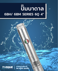 TORQUE ปั้มบาดาล 2HPx2" ปั้มน้ำทอร์ค