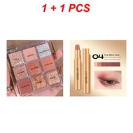 【จัดส่ง 2~3 วัน】【ซื้อ 1 รับ 2 】 YZS 3 สี Eyeshadow Stick และ Eyeshadow Palette Pearl Glitter บางและ 