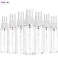 5/10/20/30/50/80/120/150/200/250ml Mini Fine Mist Spray Bottles Portable Refillable Small Empty Clear Plastic Travel Perfume Cosmetics Container