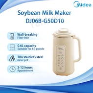 Midea Soy Milk Maker DJ06B-G50D10 600mL Mini Capacity 304 Stainless Steel Inner Pot 2-12H Appointmen