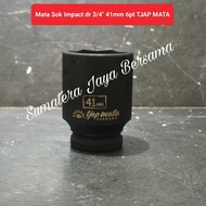 MATA 41mm DR 3/ 4" (6pt) impact Socket wrench 3/4 inch 41 MM Deep Impact Socket CR-V
