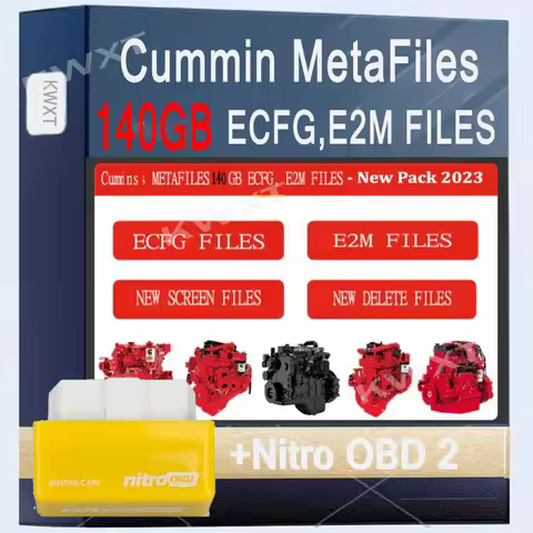 For Truck Original Metafiles 140GB ECFG E2M Screen Files Collection ECFG's E2M's Delete Repair Infor