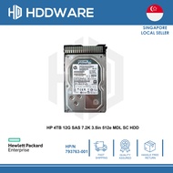 HP 4TB 12G SAS 7.2K 3.5in 512e MDL SC HDD // 793669-B21 // 793763-001