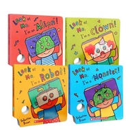 [Ready Stock] Scholastic Look at me I am Alien Robot Baby Children Kid Toddler Early Learning Role P