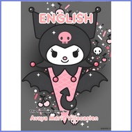 ◙ ◎ ✆ SANRIO PERSONALIZED NOTEBOOKS 50 LEAVES KUROMI  WRITING COMPOSITION SPIRAL