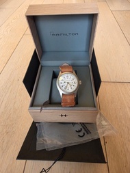 Hamilton Khaki field Mechanical 38mm leather strap