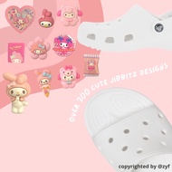 💜[SG] Fast Shipping - My Melody Jibbits / Jibbits Charm for Crocs Sandals / Cute Sanrio Jibbit / Wom
