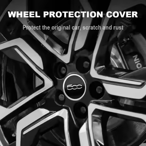 56MM/60MM Car Wheel Center Hub Caps Tire Rim Covers For FIAT Grande Punto Tipo Panda Ducato Doblo Ab