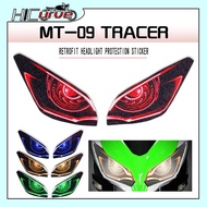 For YAMAHA MT-09 Tracer MT09 MT 09 2016-2019 2018 Motorcycle 3D Front Fairing Headlight Guard Sticker Head Light Protection