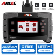 【Phiên bản 2025】 Ancel FX5000 Xe OBD2 Máy quét Công cụ chẩn đoán hệ thống đầy đủ với Chức năng chảy