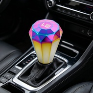 Car modification gear shift knob universal diamond gear knob JDM LW new gear shift knob