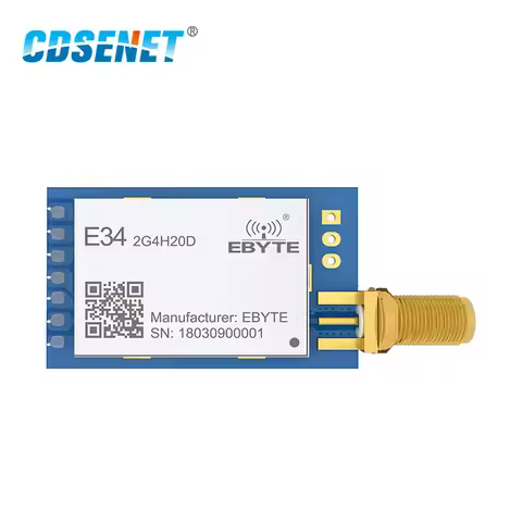 nRF24L0 20dBm 2.4G Wireless Transceiver Module CDSENET E34-2G4H20D FEC Long Distance Transmitter and